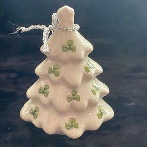 Bronner’s Ceramic Holiday Tree with Shamrocks